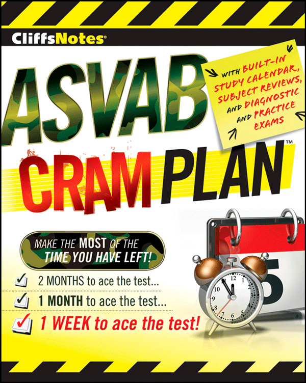 CliffsNotes ASVAB Cram Plan