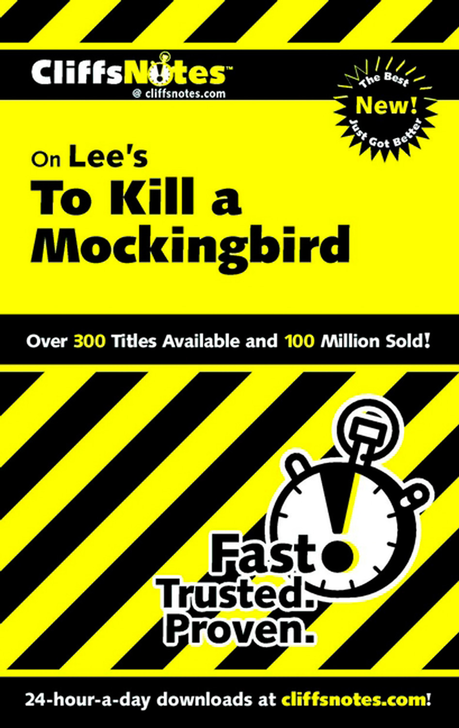 CliffsNotes on Lee's To Kill A Mockingbird