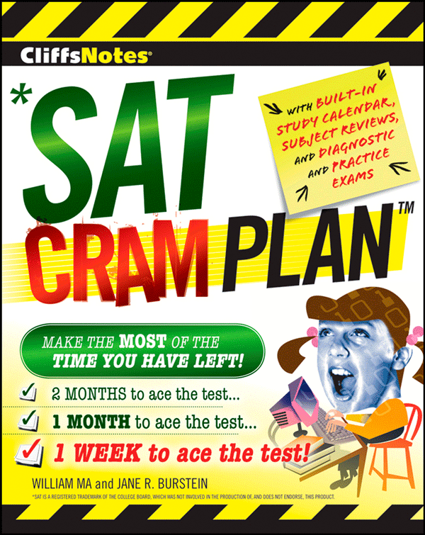 CliffsNotes SAT CramPlan